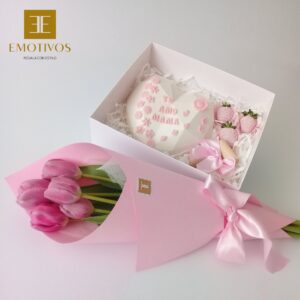 Piñata Sorpresa de Amor con Tulipanes